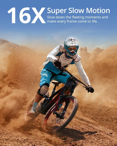 กล้องแอคชั่น <span class=keywords><strong>AKASO</strong></span> Brave <span class=keywords><strong>8</strong></span> 4K60FPS ถ่ายภาพ 48MP หน้าจอสัมผัส กันน้ำ มุมกว้างพิเศษ ซูม 16 เท่า พร้อมระบบกันสั่น SuperSmooth - Product Image 6