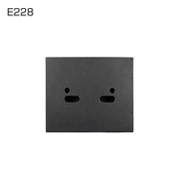 E218 E228 Blanc Noir Grande Puissance Subwoofer Extérieur Double 18 Pouces Boîtier de Basses 1200W/1600W pour Concerts, Églises, Spectacles et Scènes