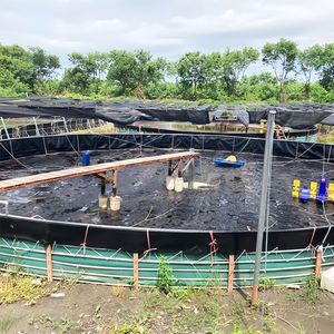 Qualitäts sicherung Anti-UV-Fischfarmen im Freien Industrie design 1,5mm 2mm HDPE UV-beständiger Geo membran liner für Fischteiche - Product Image 4