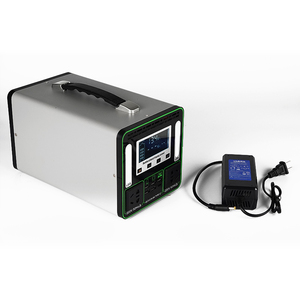 แบตเตอรี่พกพาสำหรับใช้งานกลางแจ้งฉุกเฉิน 1000w แหล่งจ่ายไฟ 500w เครื่องกำเนิดพลังงานแสงอาทิตย์ 1200w สถานีไฟฟ้าสำหรับตั้งแคมป์ - Product Image 3