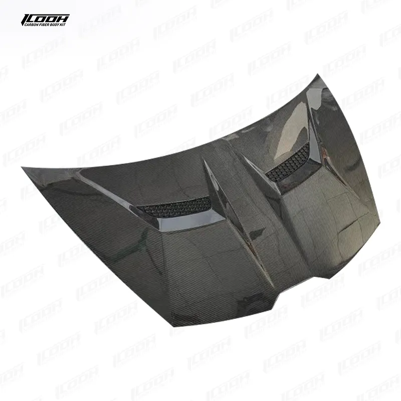 ICOOH yarış V tarzı karbon Fiber gövde kiti ön motor kaput Bonnet için Lamborghini Huracan lp580 LP610