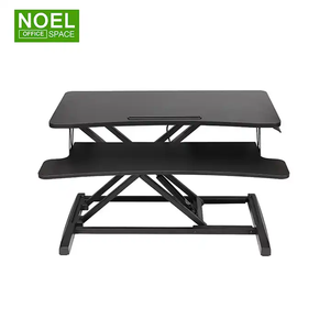 Hiện đại Ergonomic Sit-to-Stand thép bàn Riser Chiều cao có thể điều chỉnh khí nén khí mùa xuân thường vụ chuyển đổi có thể gập lại thiết kế - Product Image 3