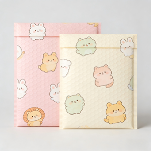 Sobres de Burbuja Ecológicos Personalizados, Sobres de Poliéster para Envíos, Bolsas de Correo, Embalaje con Logotipo, Bolsas Acolchadas para Envíos 1. Mil Thick - Product Image 1