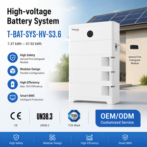 Solar-Batteriespeicher 7,37-47,92kWh LFP Stapelbare Modulare IP65 Integrierte Brandunterdrückungs-Solar-Lithium-Batterie <span class=keywords><strong>ESS</strong></span> - Product Image 1