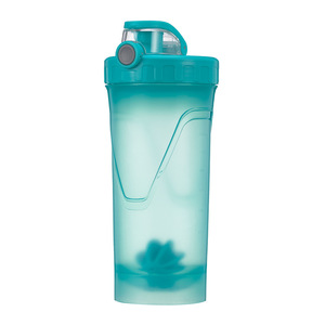Bouteille de sport en plastique sans BPA de 500 ml, <span class=keywords><strong>shaker</strong></span> à protéines personnalisé avec boule mélangeuse - Product Image 6