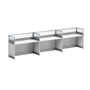 Proveedor de Muebles Oficina Cubículo Estación de Trabajo Moderna para 2 4 6 8 Persona - Product Image 3