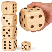 Jeu de dés géants en bois personnalisé avec logo, jeu de Yardzee d'extérieur avec sac de rangement pour cartes de scores, idéal pour les fêtes de famille, le camping, vente en gros, OEM