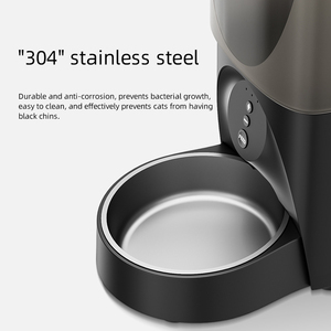 שלט חכם חדש 4l קיבולת גדולה אוטומטית wifi לחיות מחמד מזין וידאו מיקרו שבב וידאו - Product Image 5