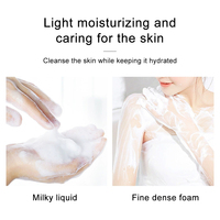 Gel Douche Parfumé Marque Blanche en Gros 1L Soin Exfoliant Hydratant aux Fleurs Naturelles Rafraîchissant Blanchissant Nettoyant Corporel