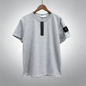 T-shirt Homme Sport Décontracté en Coton Jersey 100% Respirant à Texture Pierre, Coupe Oversize, Manches Courtes, Idéal Été - Nouveauté Dropshipping - Product Image 4