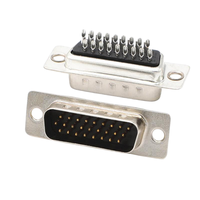 Adaptateur DB26 à trois rangées, connecteur mâle et femelle, adaptateur de connexion par borne
