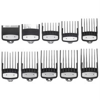 Set Sisir Pandu Mesin Cukur Rambut Profesional Berbagai Ukuran, Aksesoris Pelindung Trimmer untuk Pemotongan Presisi, Salon Barber, Logo Custom