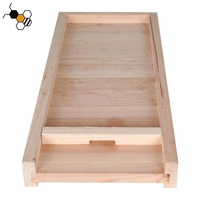Mini-ruche en bois Langstroth à 5 cadres pour reproducteur d'abeilles
