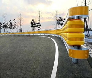 Chống va chạm đường cao tốc Con lăn hộ Lan Tôn sóng an toàn đường Bộ con lăn tai nạn hàng rào an toàn giao thông EVA Con lăn rào cản - Product Image 4