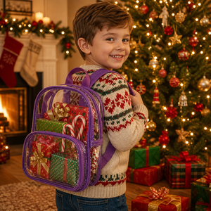 <span class=keywords><strong>Mochila</strong></span> <span class=keywords><strong>Transparente</strong></span> para Niños, PVC, <span class=keywords><strong>Preescolar</strong></span>, Jardín de Infancia, Impermeable, Pequeña, Aprobada para Estadios - Product Image 4