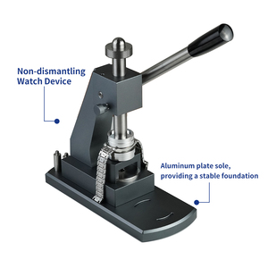Strumento per Riparazione <span class=keywords><strong>Orologi</strong></span> 6173, Pressa <span class=keywords><strong>di</strong></span> Precisione Professionale per Chiusura Fondello, Base in Lega <span class=keywords><strong>di</strong></span> Alluminio Resistente 270x300x105mm - Product Image 3