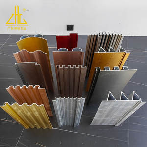 Revêtement mural en profilés aluminium, <span class=keywords><strong>lames</strong></span> ou lamelles <span class=keywords><strong>à</strong></span> emboîtement, grain de <span class=keywords><strong>bois</strong></span>, revêtement extérieur - Product Image 6