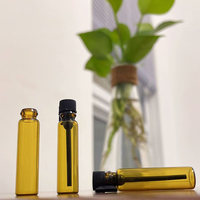 1ml 2ml 3ml 10ml mini testeur de parfum vide échantillon 2ml vaporisateur d'huile de parfum décanter en verre