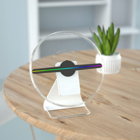 Ventilateur Holographique 3D 50cm à Vision Directe, Projecteur Hologramme LED pour Affichage Publicitaire, Événements, Commerce de Détail 30cm - Meilleures Ventes 2026