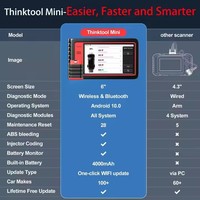 Thinkcar todos los sistemas 28 servicio reinicio inyector codificación código lector OBD2 WIFI BT OBD escáner herramientas de diagnóstico coche Thinktool Mini
