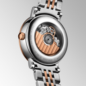 Reloj Mecánico Automático Clásico con Indicador de Fecha, Brazalete de Acero Inoxidable para Mujer, Longinesing - Product Image 5