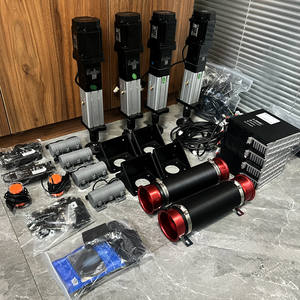 t slot Aluminium fabriek industriële 4080 aluminium extrusie profielen 40x40 zwart rood frames voor sim race rig simulator - Product Image 4