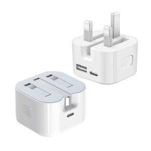 Caricatore da Muro USB C Rapido QC3.0 20W con Spina UK, Uscita 35W per Telefono 16/15/14/13, Ingresso 5V/2A - Product Image 5