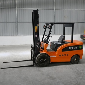 מלגזות סוללה אנרגיה חדשה 3m 3000Lbs מלגזה חשמלי עם מזלג - Product Image 4