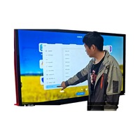 VORTEX ClassroomOptimized Écran LCD 4K de 65 pouces pour diffusion sans fil en classe, avec fonction de marquage, anti-lumière bleue, interactif et adapté aux écoles maternelles