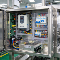 Modul Catu Daya Meanwell HRP-75-24 24V Universal Tipe Tertutup 1U Profil Rendah PFC yang Dapat Disesuaikan