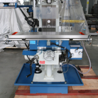 Vente directe d'usine perceuse et fraiseuse perceuse moulin ZX6350T fraiseuse et perceuse à tourelle verticale