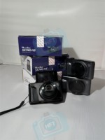 Appareil photo numérique compact professionnel HFT SX740 HS avec capteur CMOS, vidéo 4K, écran >3 pouces, mise au point fixe, batterie rechargeable, SD économique