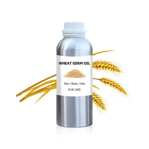 Sfusi Private Label Wheatgerm olio olio di germe di grano vettore per capelli da bagno essenziali pelle capelli-rafforzamento Sexy massaggio del viso corpo