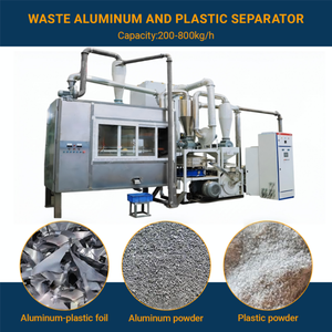 Línea de Producción Completa para la Separación de Aluminio y Plástico, para Reciclaje de Residuos Sólidos Industriales, Garantía de un Año, ¡Oferta! - Product Image 1