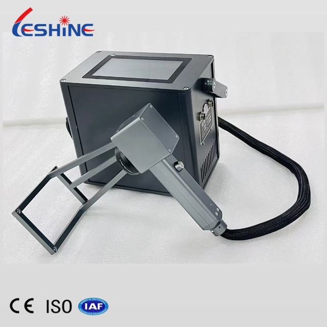 LES New 20W/30W/50W Handheld Portable Mini Fiber Laser Marking Engraving Machine with DXF/BMP/AI Support for Metal & Plastic