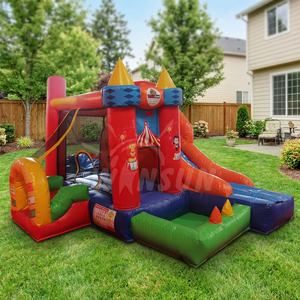 Château gonflable commercial extérieur personnalisé WINSUN, combo pour adultes et enfants, fêtes, mariages, PVC CE CPC - Product Image 1