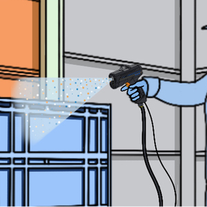 Pistolet à air ionisant antistatique haute performance Tronovo DG25 avec mode lumière pour le teintage des vitres de voiture, l'élimination de l'électricité statique et de la poussière - Product Image 6