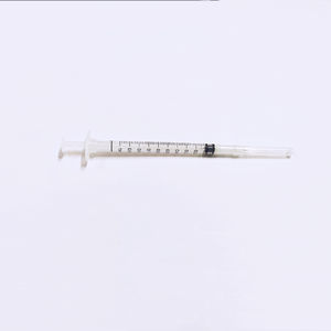 28 ग्राम 1/2 के साथ रिट्रेटेबल सुई के साथ 1 मिलीलीटर सुरक्षा सिरिंज - Product Image 1