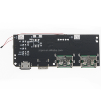 22.5W batterie externe 5 ports bidirectionnel charge rapide Module d'alimentation Mobile Circuit imprimé bricolage carte mère matériel QC4 + PD3.0