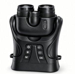 Jumelles de vision nocturne numériques DT49 HD 4K avec infrarouge et boussole électronique pour la navigation en milieu sauvage et les aventures en plein air - Product Image 1