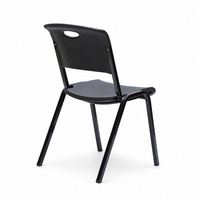 Chaise de restaurant de qualité hôtelière, antichoc, emballée en carton, antirouille, empilable, finition scellée, pour cafés, cantines, cuisines
