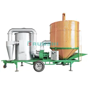 Factory directly sale continuous flow grain dryer /diesel burner grain dryer