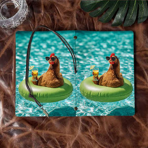 Cuaderno A6 de estilo Vintage, papel grueso de 160 páginas, regalo pensativo <span class=keywords><strong>para</strong></span> asistentes a reuniones de gestión de operaciones con sol de <span class=keywords><strong>pollo</strong></span> - Product Image 6