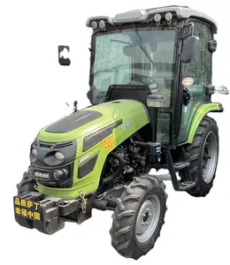 Offres Spéciales roue tracteur 35HP 50HP 80HP riz paddy field light tracteur agricole Machine équipement agricole