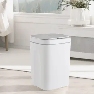 Hot Sale Square Electric Sensor Waste Bin 6L 7L 10L Automatic Induction Trash Can Smart Trash Bin