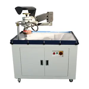 Semi automatic Disc Brush Arm Grinder Deburring Machine, Edge Rounding And Finishing Machine