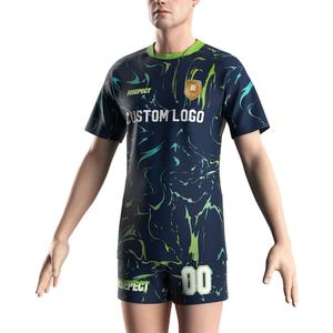 T-shirt de sport pour homme, col rond, Dry-Fit, sublimation, design Polonie, kaki, rugby - Product Image 5