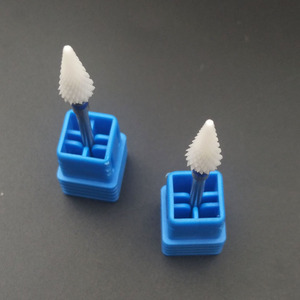 HYTOOS Forets à ongles en céramique coniques 3/32\" Forets en céramique pour manucure <span class=keywords><strong>pédicure</strong></span> <span class=keywords><strong>Accessoires</strong></span> pour perceuse à ongles Outils <span class=keywords><strong>de</strong></span> fraisage - Product Image 5