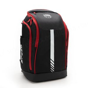 Logotipo personalizado geométrico impermeable baloncesto y fútbol deportes gimnasio mochila Unisex gran capacidad forro de poliéster - Product Image 1