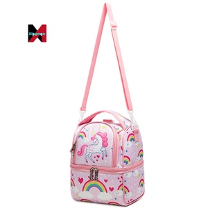 Vente en gros Sac à <span class=keywords><strong>lunch</strong></span> scolaire de grande capacité Sac à <span class=keywords><strong>lunch</strong></span> glacière pour enfants avec bretelles - Product Image 6